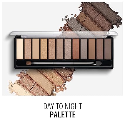 Rimmel 12 Pan Eyeshadow Palette Nude Edition – Natural & Glam Looks