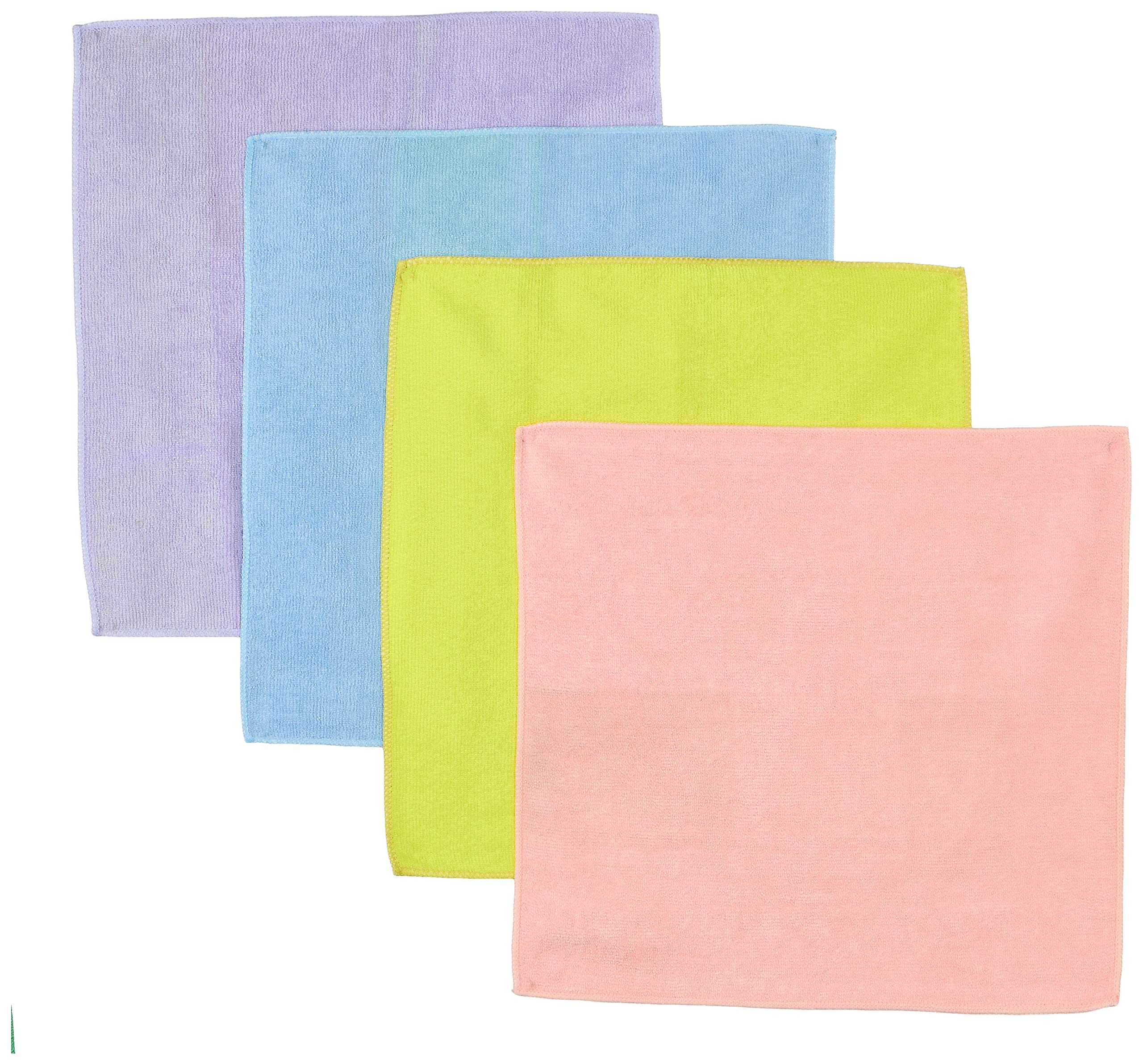 Mery Pack of 4 Microfibre Cloths – Multicoloured