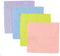Mery Pack of 4 Microfibre Cloths – Multicoloured