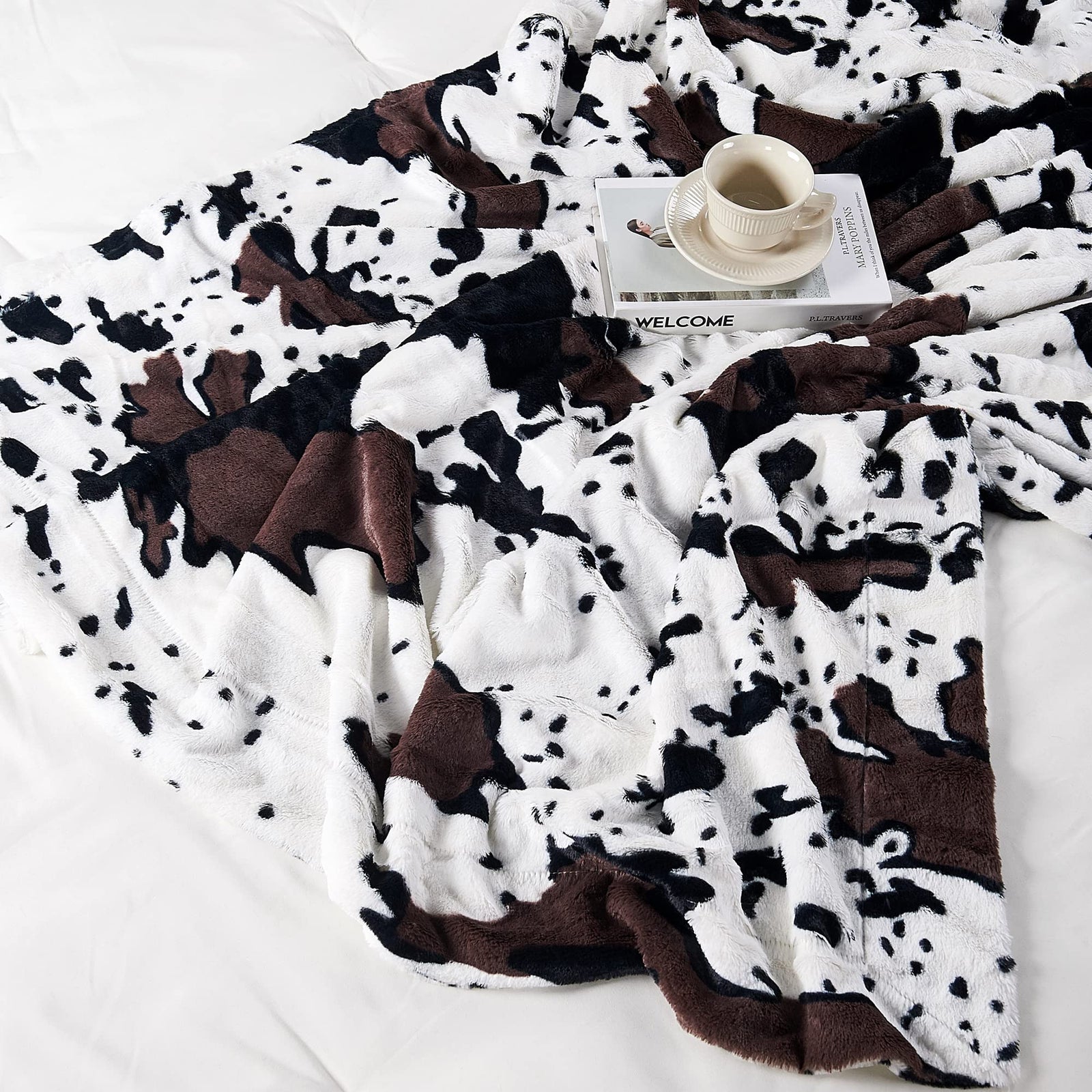 Home Soft Things Animal Printed Throw, 50