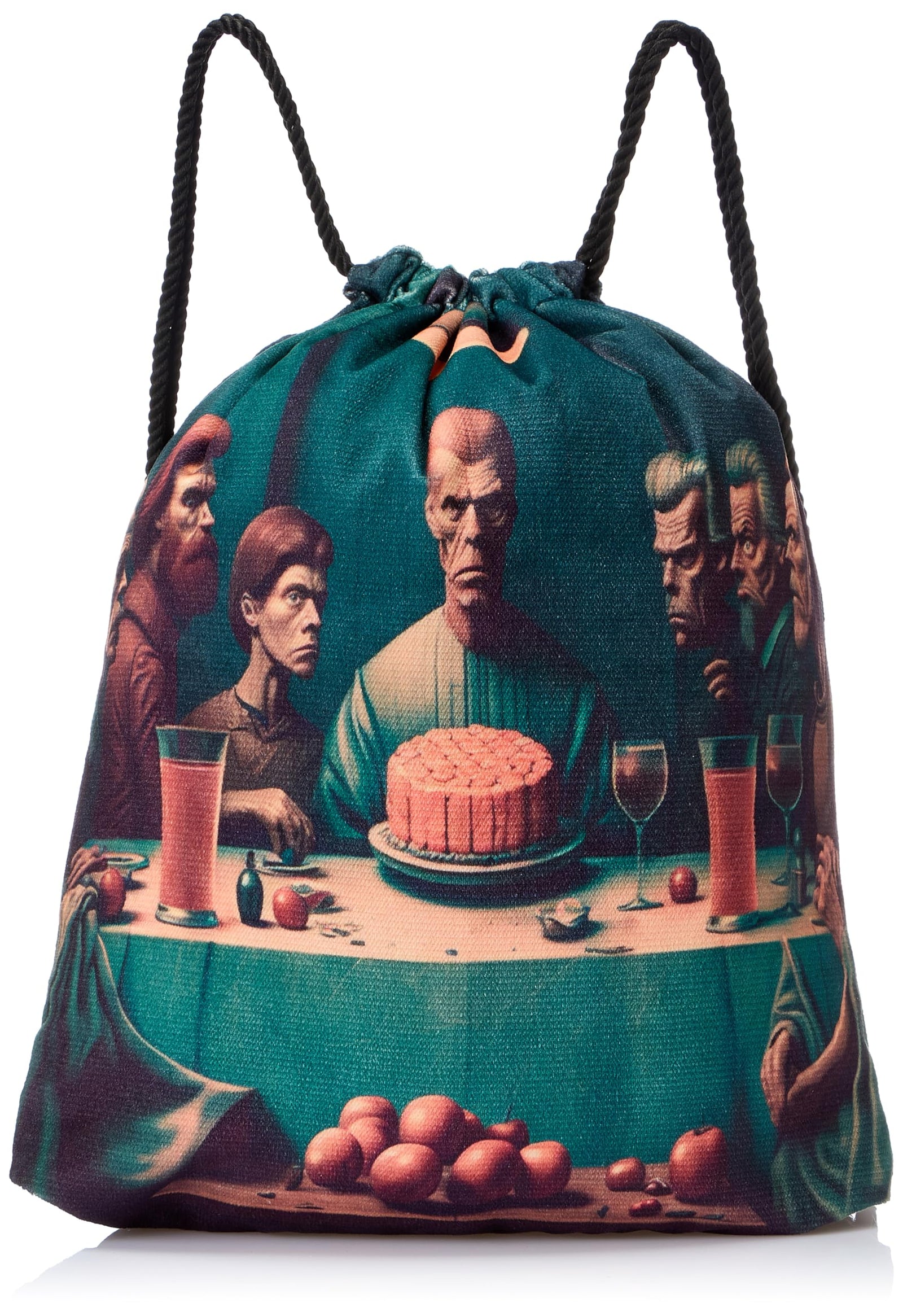TAT DRAWSTRING BAG - 744, MultiColor, Large