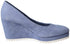 Sprox Suede Almond-Toe Wedge Shoes for Women