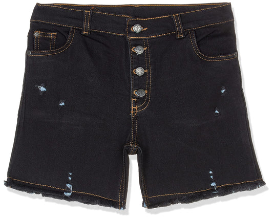 Giggles girls 464-DENIM SHORTS for kids Shorts