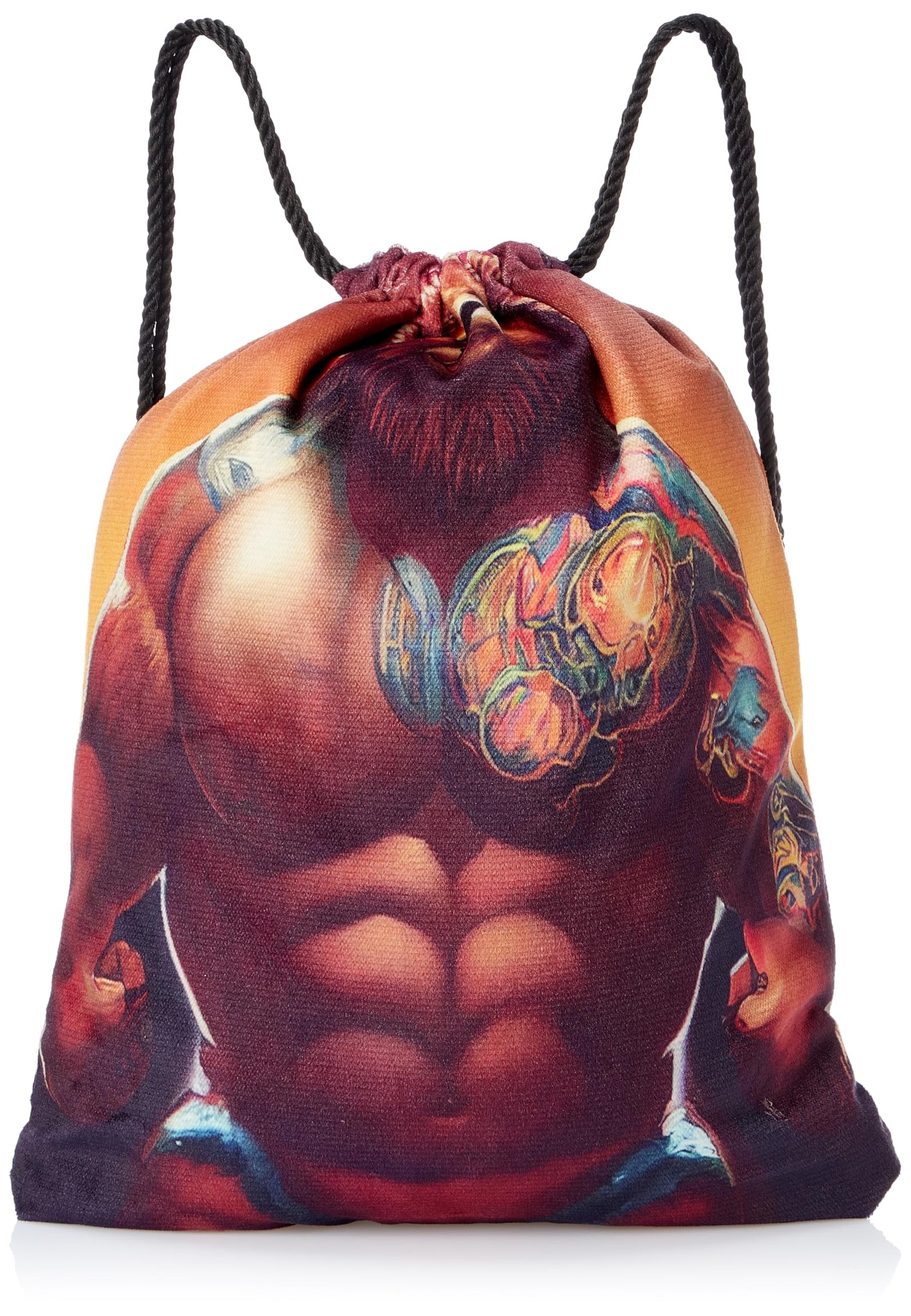 TAT DRAWSTRING BAG - 1003, MultiColor, Large - Safqqa