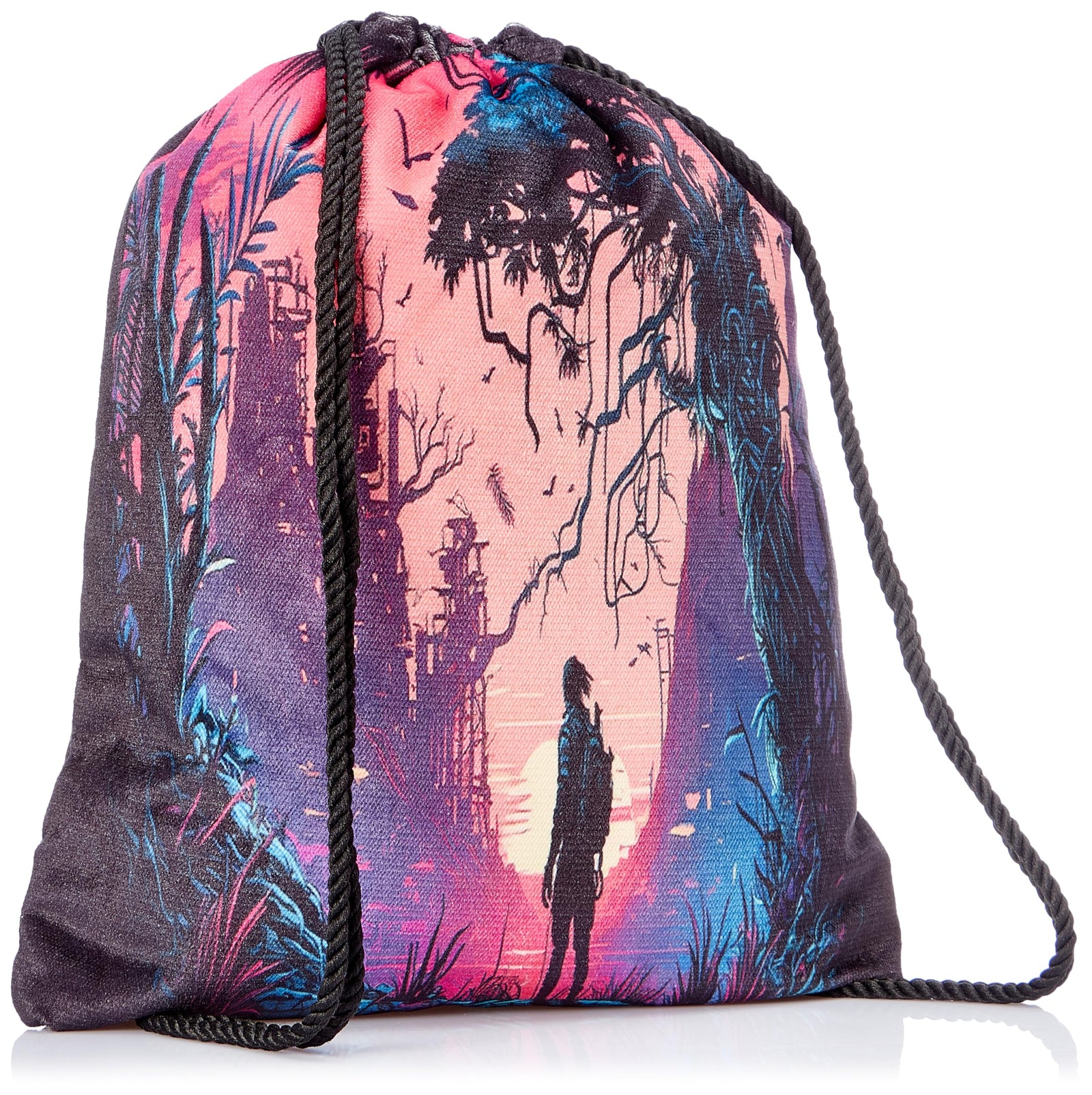 TAT DRAWSTRING BAG - 865, MultiColor, Large