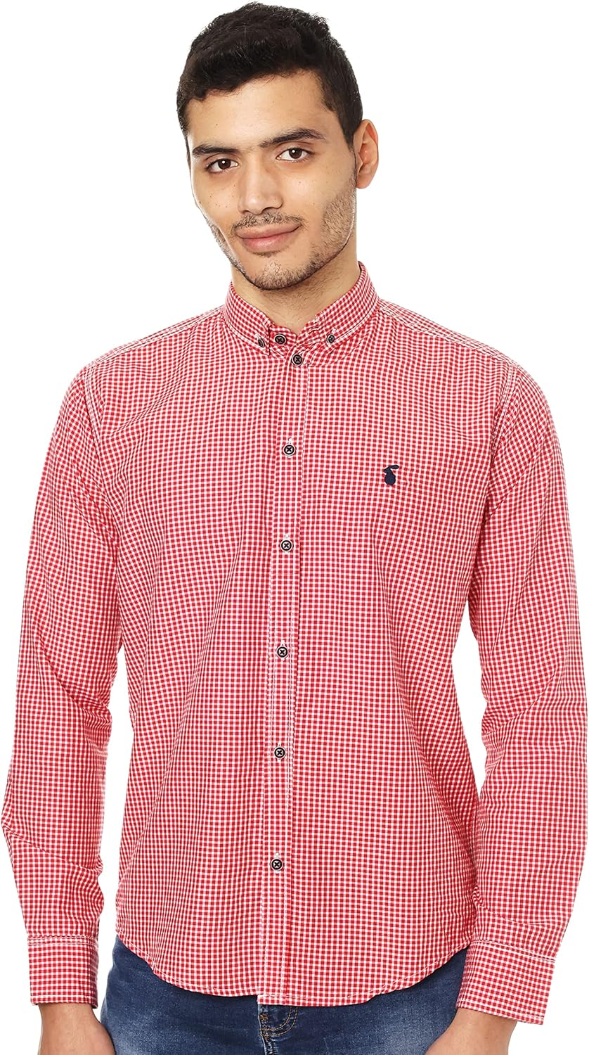 White Rabbit Men's Casual Long Sleeve Shirt