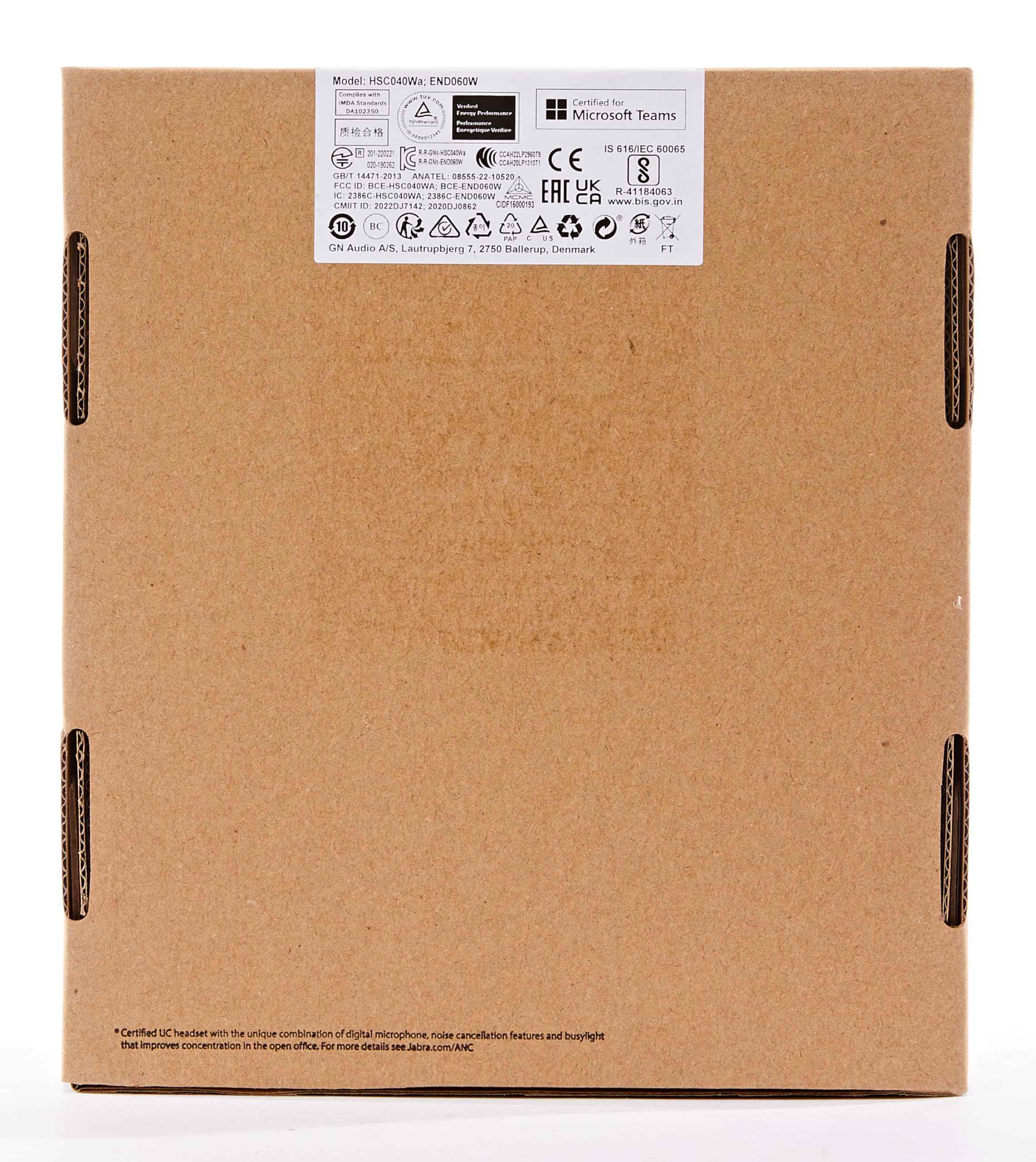 Jabra Evolve 75 MS Wireless Headset, Stereo – Includes Link 370 USB Adapter – Bluetooth Headset with World-Class Speakers, Active Noise-Cancelling Microphone, All Day Battery - Safqqa Egypt