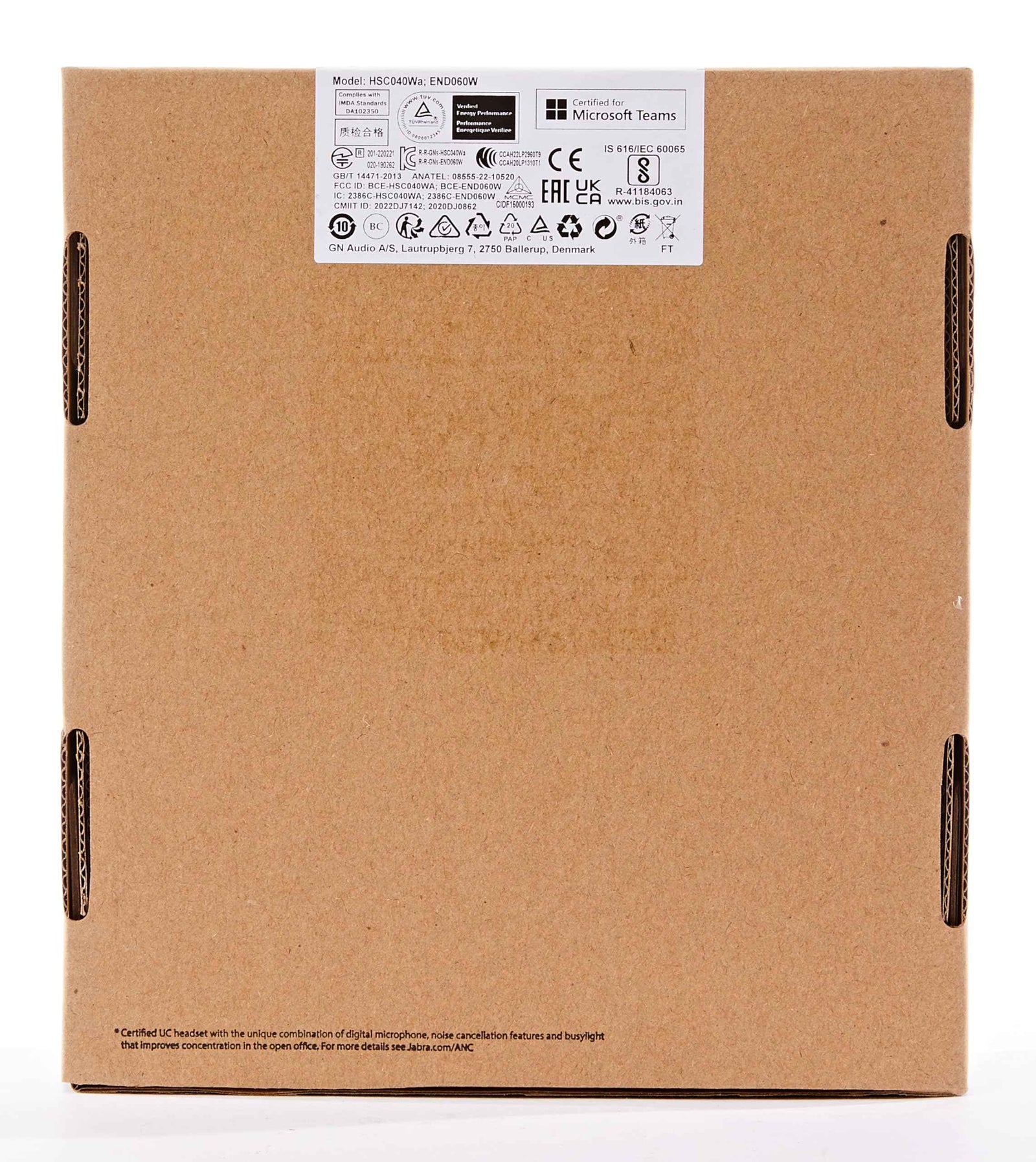 Jabra Evolve 75 MS Wireless Headset, Stereo – Includes Link 370 USB Adapter – Bluetooth Headset with World-Class Speakers, Active Noise-Cancelling Microphone, All Day Battery - Safqqa Egypt