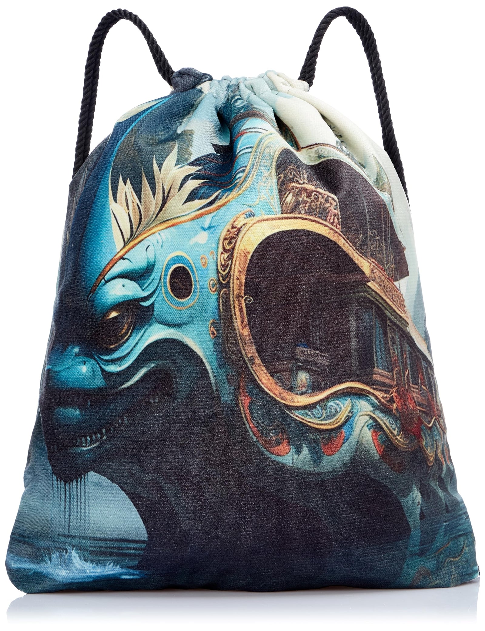 TAT DRAWSTRING BAG - 589, MultiColor, Large