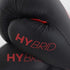 Adidas Hybrid Boxing Gloves – Free Size, Black/Red