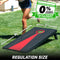 GoSports Full cornhole set includes 2 regulation 4 x 2 ft cornhole boards for authentic gameplay