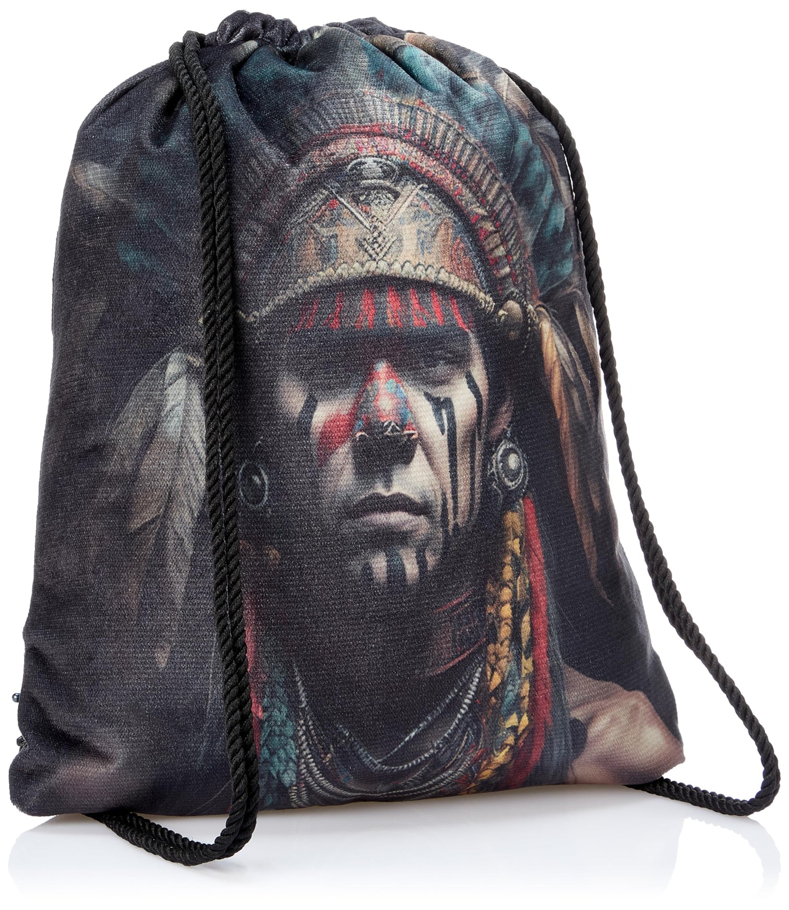 شنطة برباط من تات، متعددة الالوان، مقاس L، موديل 638