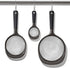 OXO 3-Piece Strainer Set Black Kitchen Colander Set