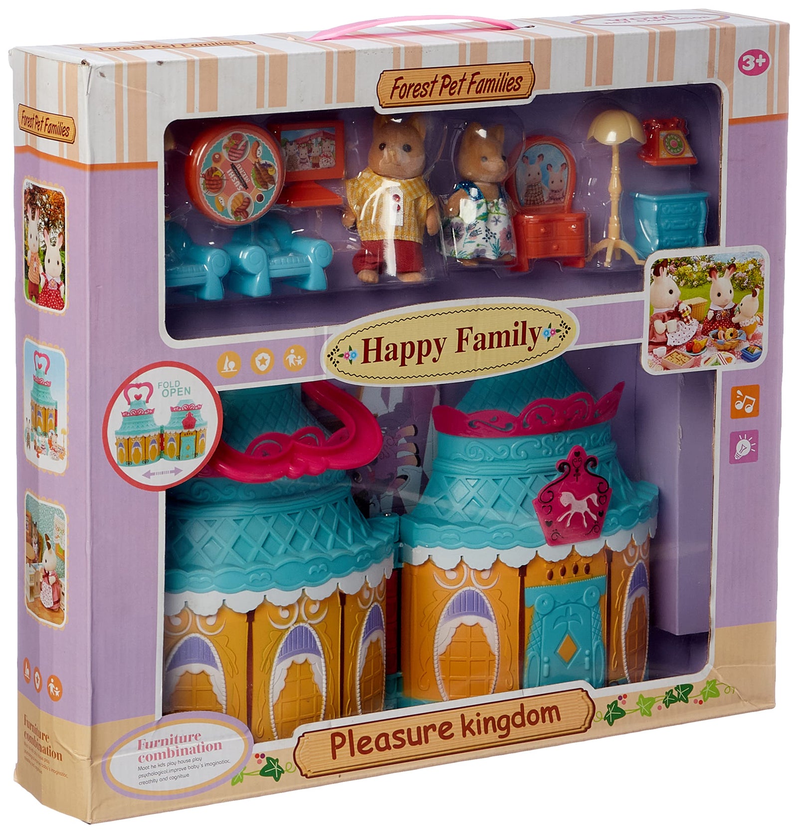 Forest Pet Families 20032 Happy Family Playset for Girls