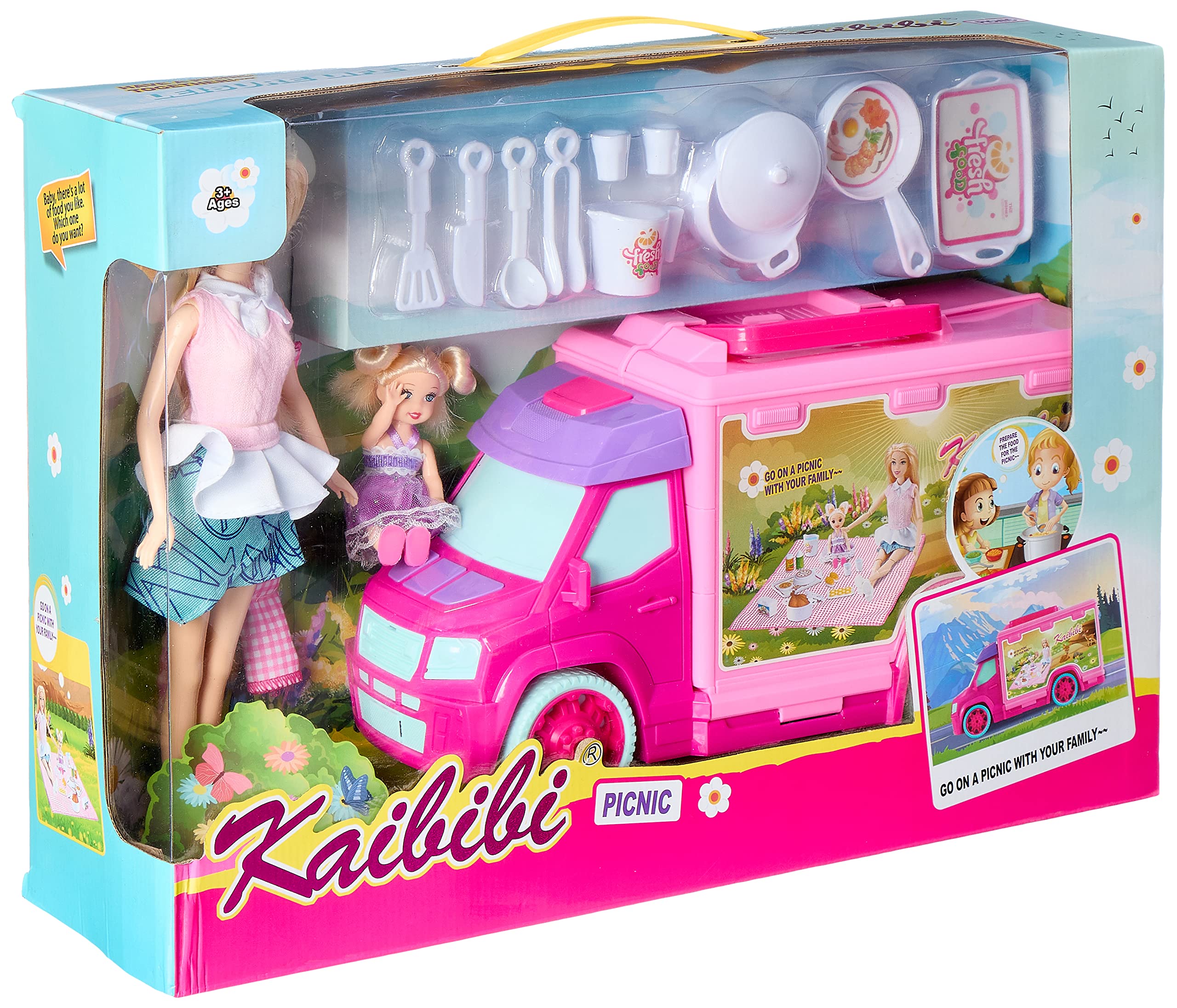 Kaibibi BLD148 Doll with Trips Truck for Girls