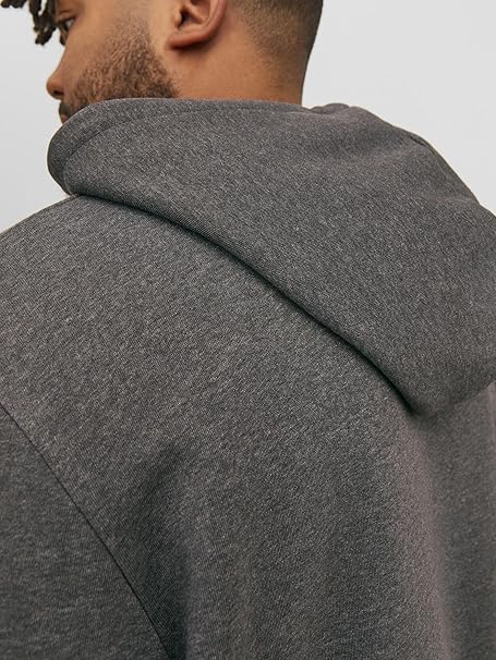 Jack & Jones Men Hoodie Grey Casual Hoodie – Safqqa Egypt