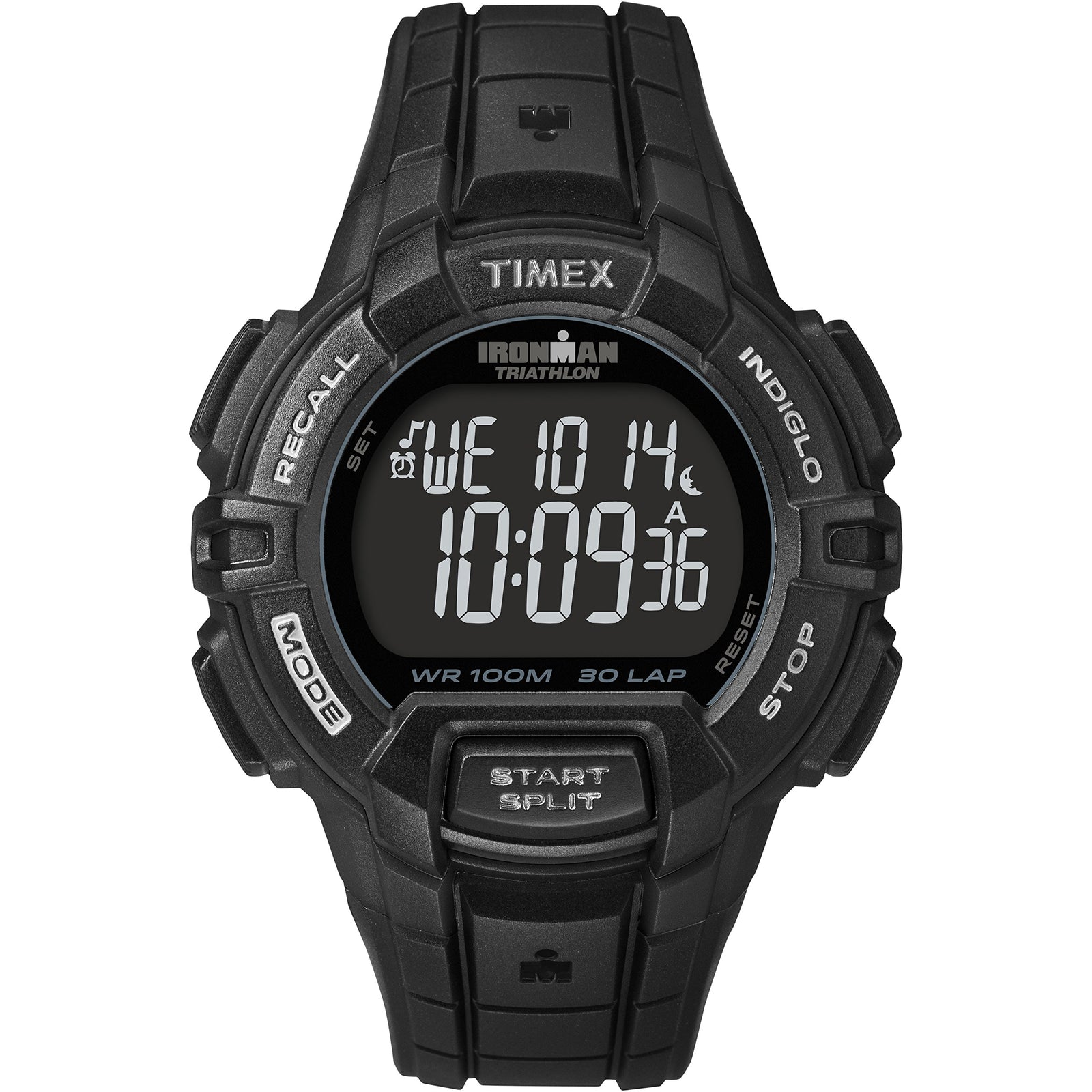 Timex Men's Ironman Triathlon Rugged 30 44mm Resin Strap Watch