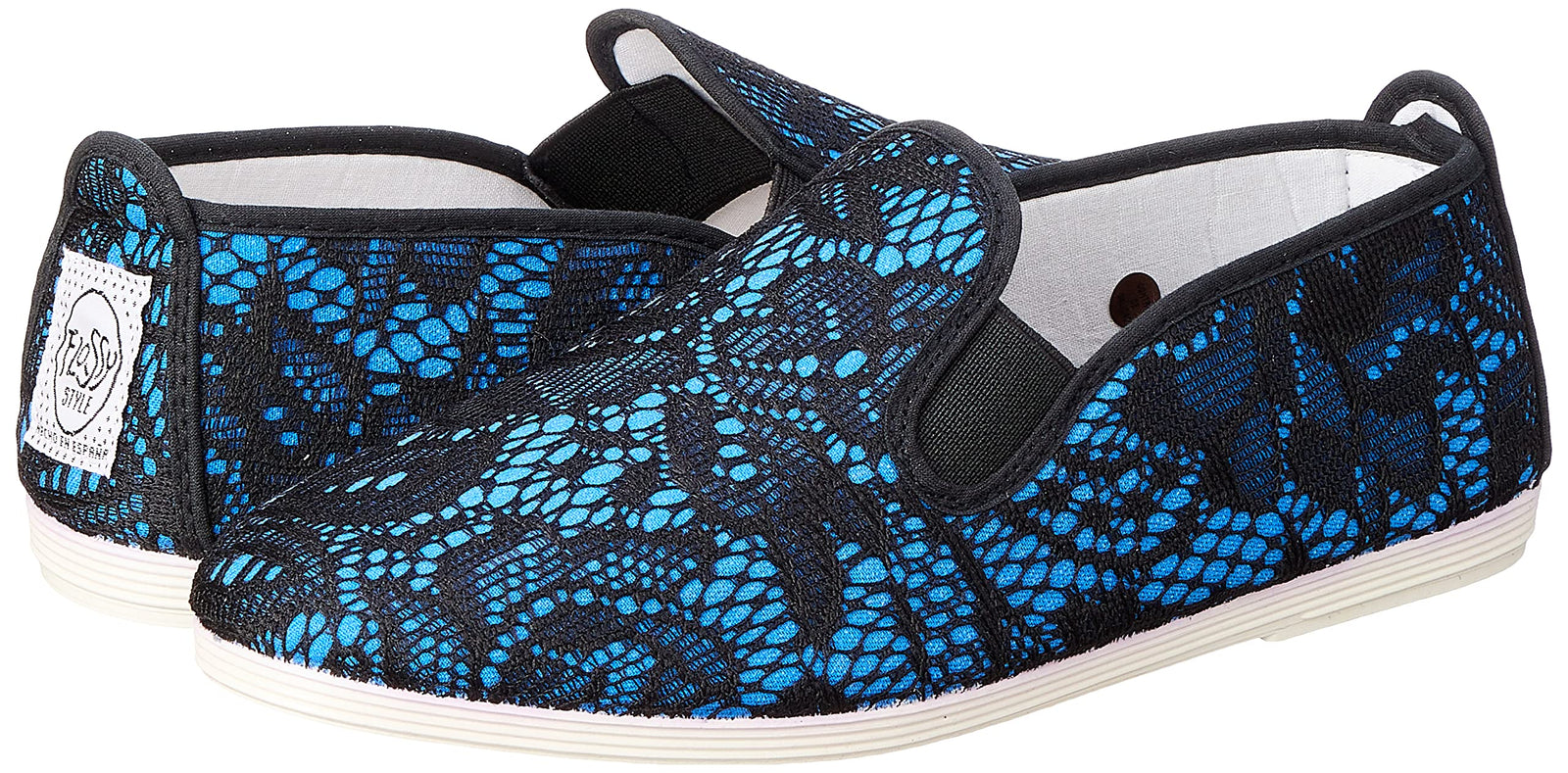 Flossy womens 55284-NEGRO/ROYAL Ballet Flat - Safqqa Egypt