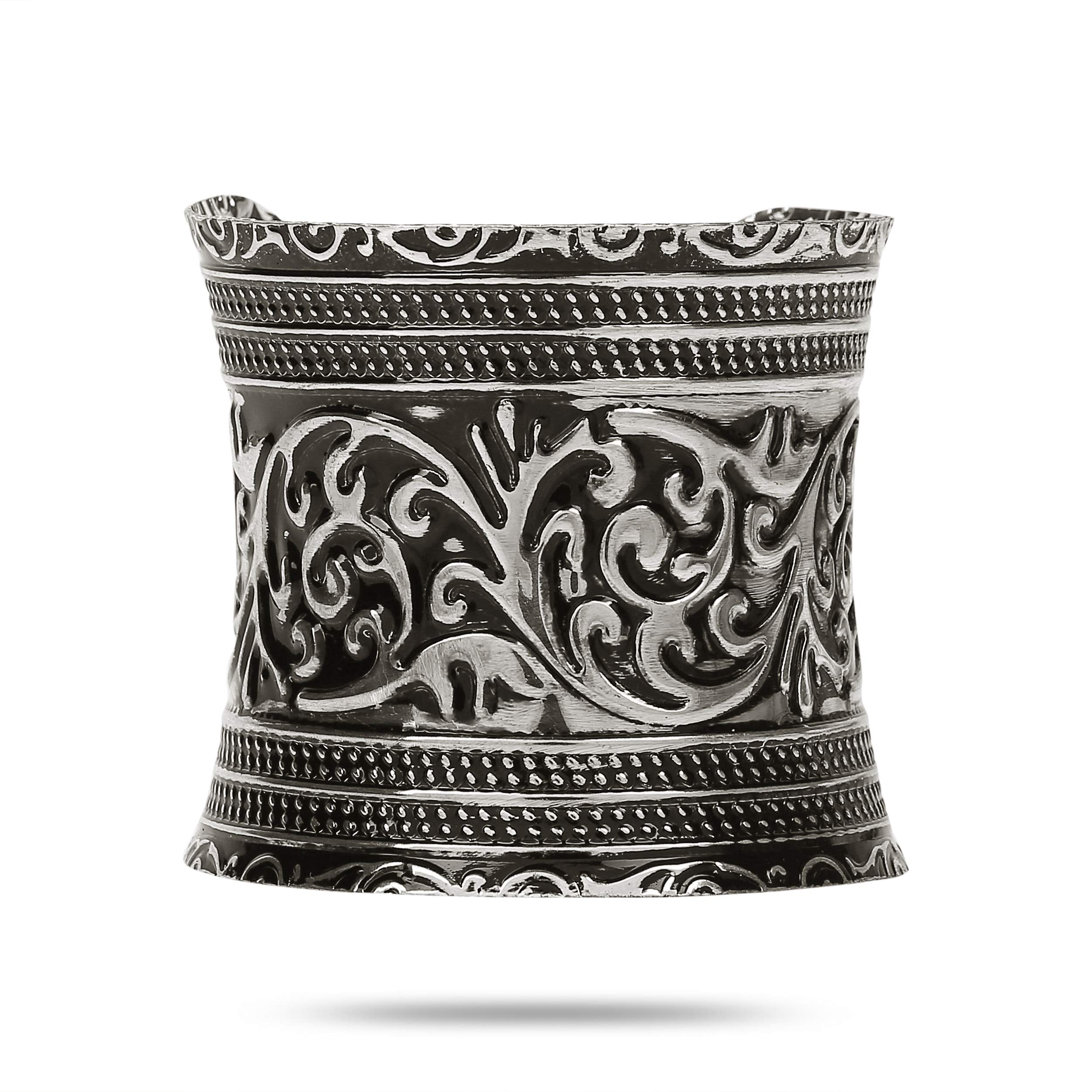 YouBella Oxidised Cuff Bracelet – Stylish for Women and Girls