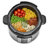 Black&Decker 7-in-1 Smart Electric Pressure Cooker, 6L, 1000W – Programmable Multi-Cooker, Black/Silver – PCP1000-B5