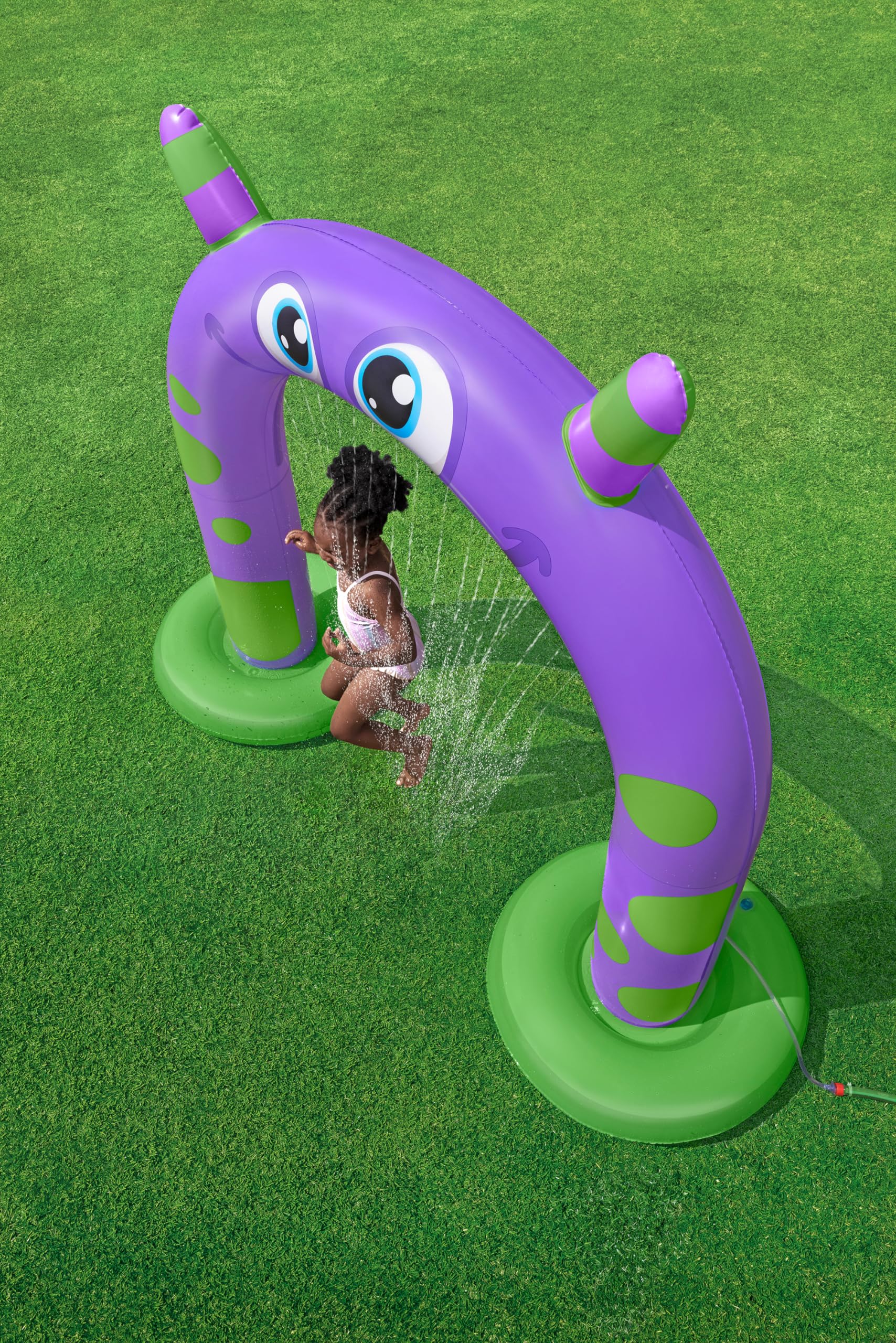Bestway Jumbo Sprinkler 8' x 33" x 6'6" (2.44m x 84cm x 1.98m) Outdoor Water Spray Play Toy – Safqqa Egypt