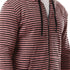 Off Cliff Striped Front Pockets Long Sleeves Jacket For Men,Modern, relaxed fit suitable for layering over shirts or hoodies..