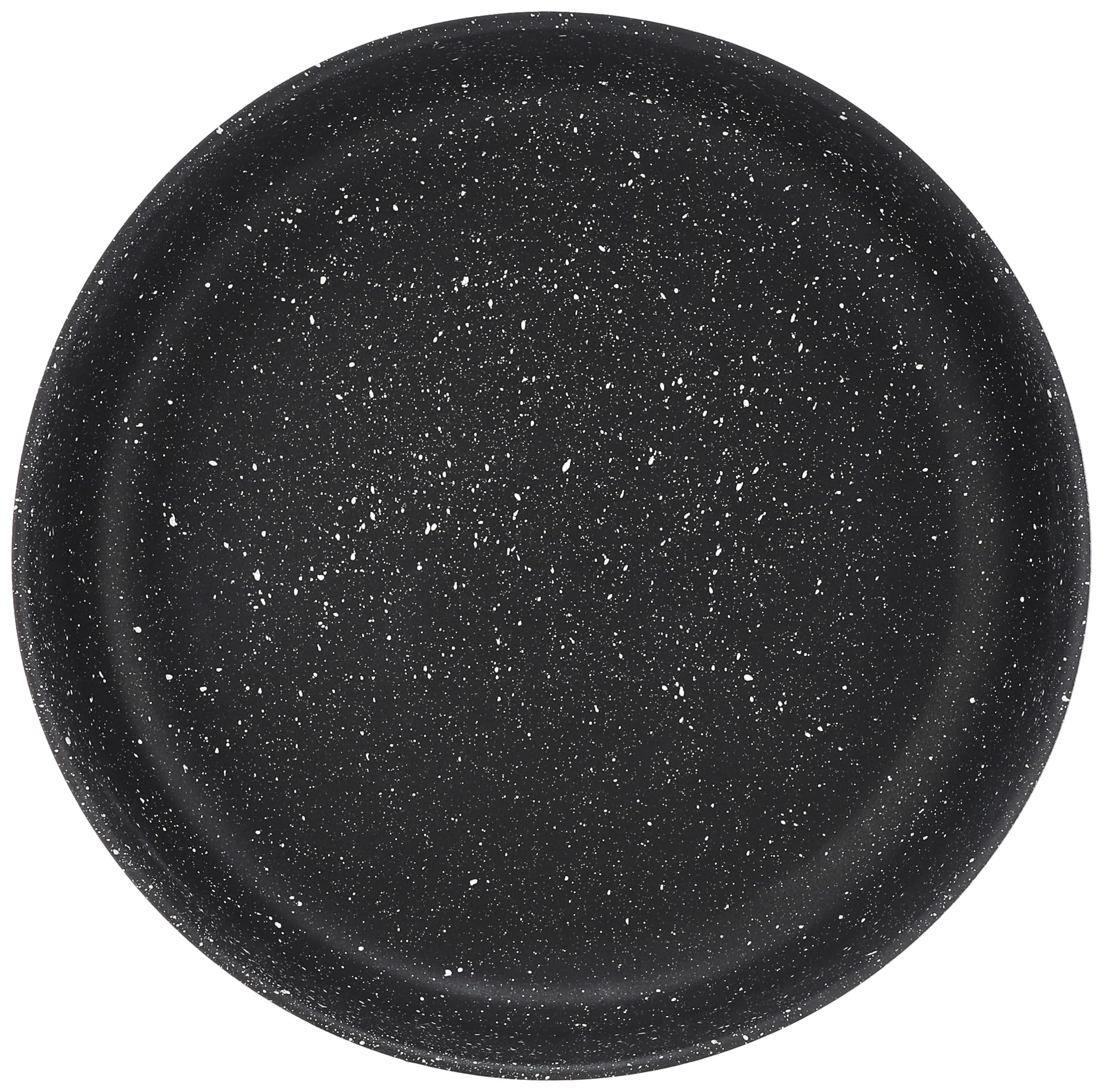 طقم صواني خبز دائري جرانيت صحي غير لاصق من الأمل إليت عدد 2 مقاس 26 و28 سم للاستخدام في الفرن