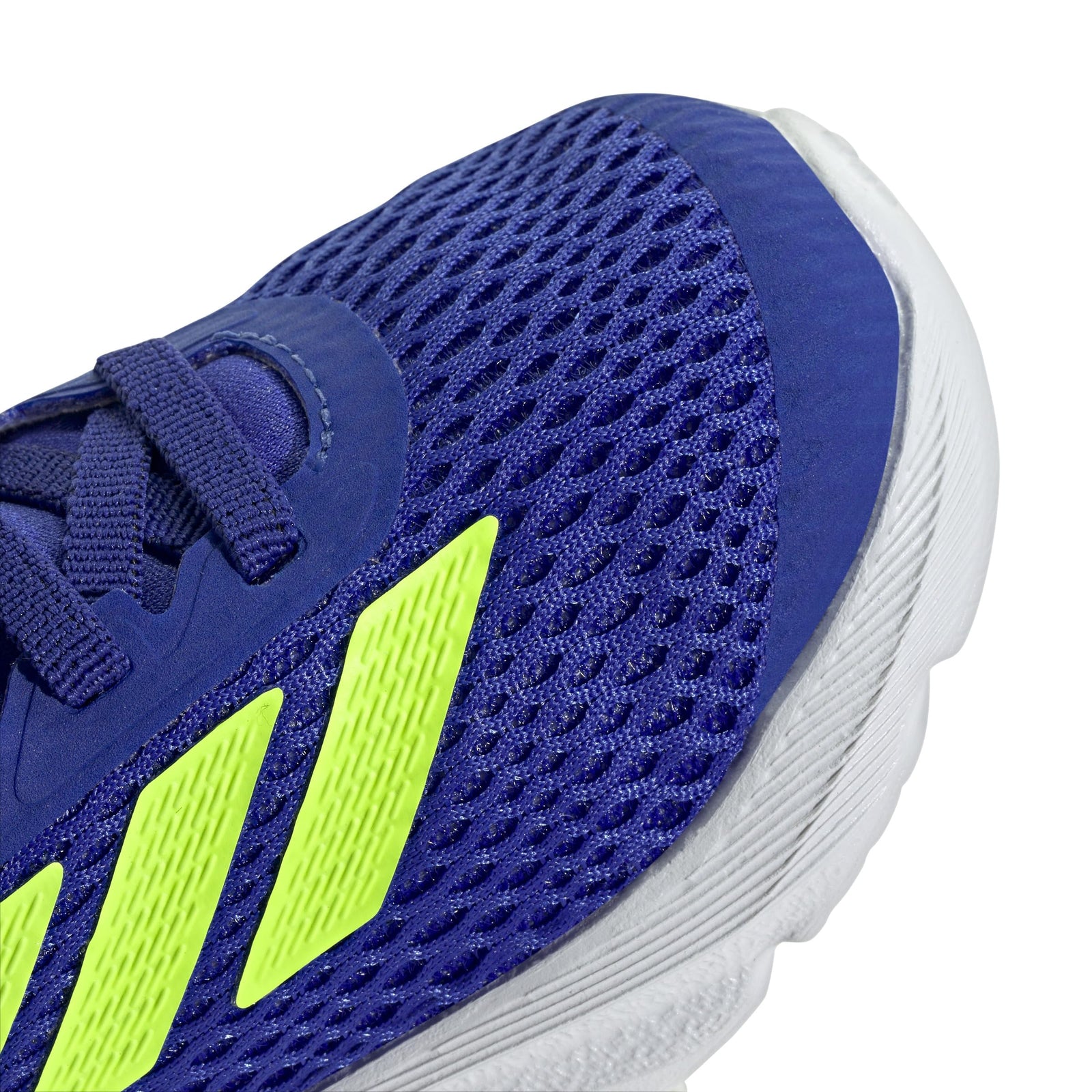 adidas Tensaurus Faux Leather Pull-Tab Side-Stripe Lace-Up Running Sneakers for Boys - No Box