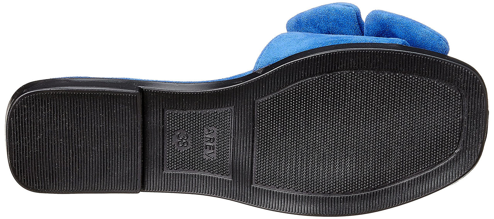 Grinta Faux-Suede Ribbon-Detail Flat Slide Slippers for Women