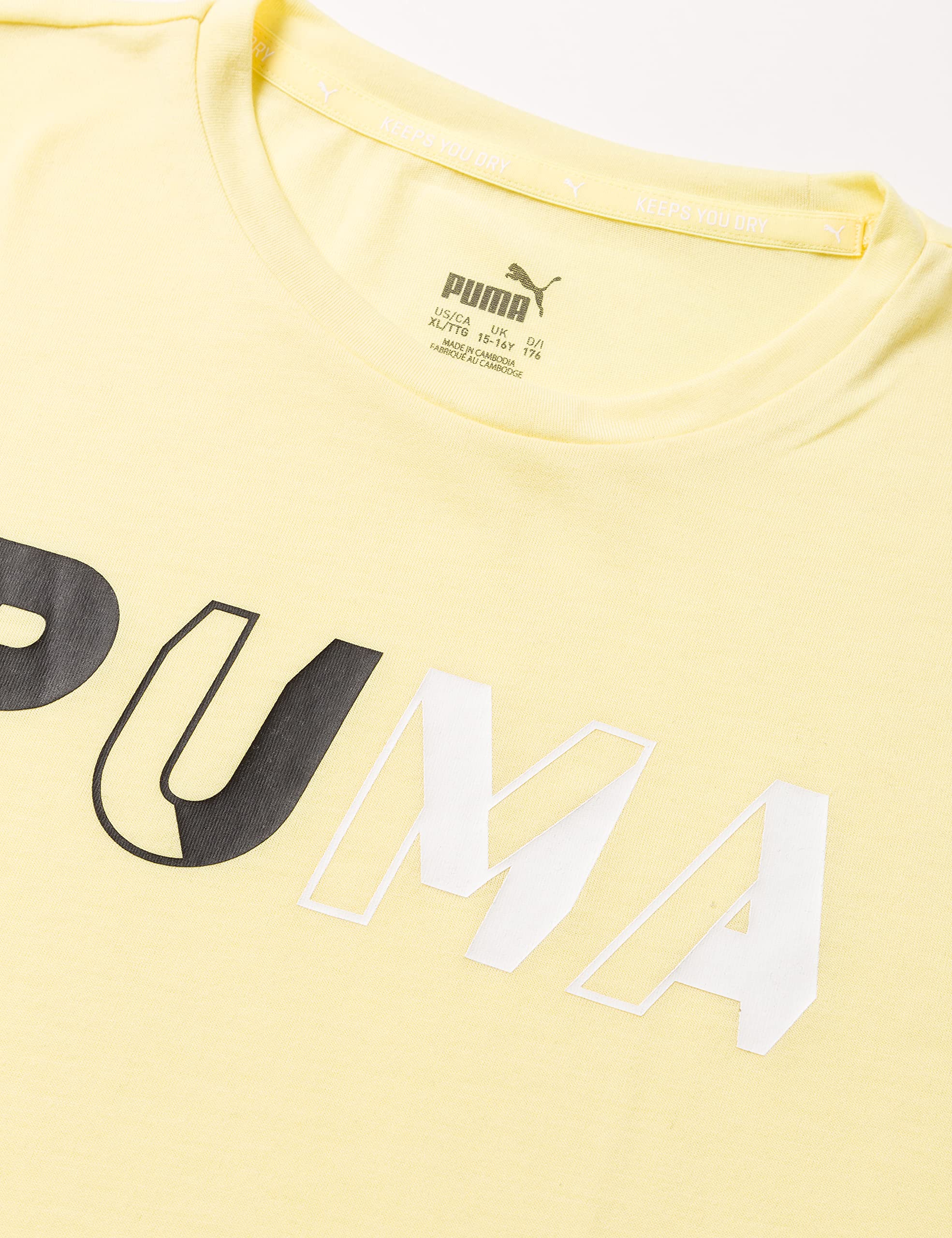 PUMA Girl’s Modern Sports Logo Tee