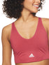 Adidas Women’s Aeroknit Designed 2 Move Seamless Workout Bra – Light Support