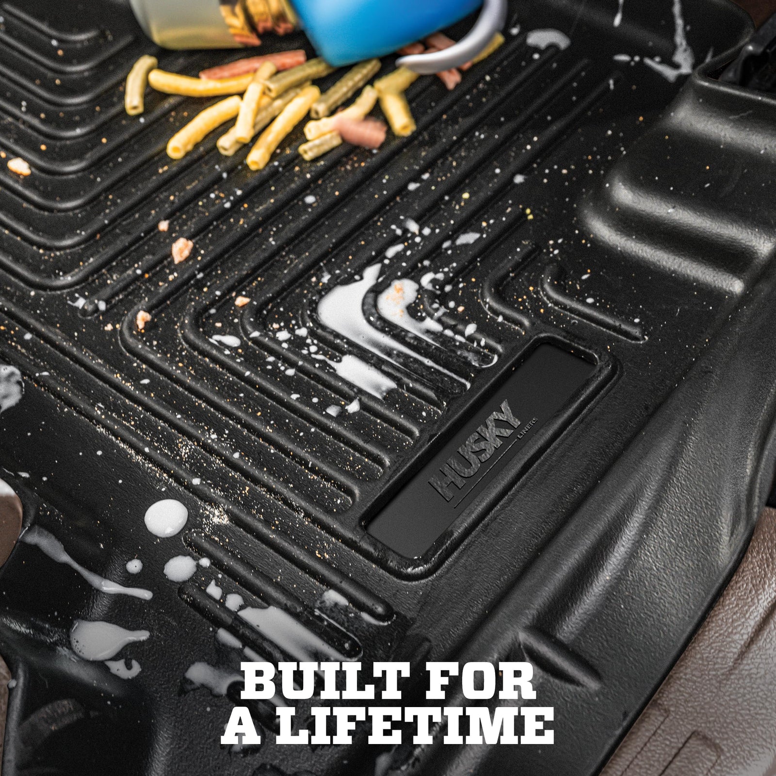 Husky Liners WeatherBeater Second Seat Floor Liner – Model 19331 (Damage Box)