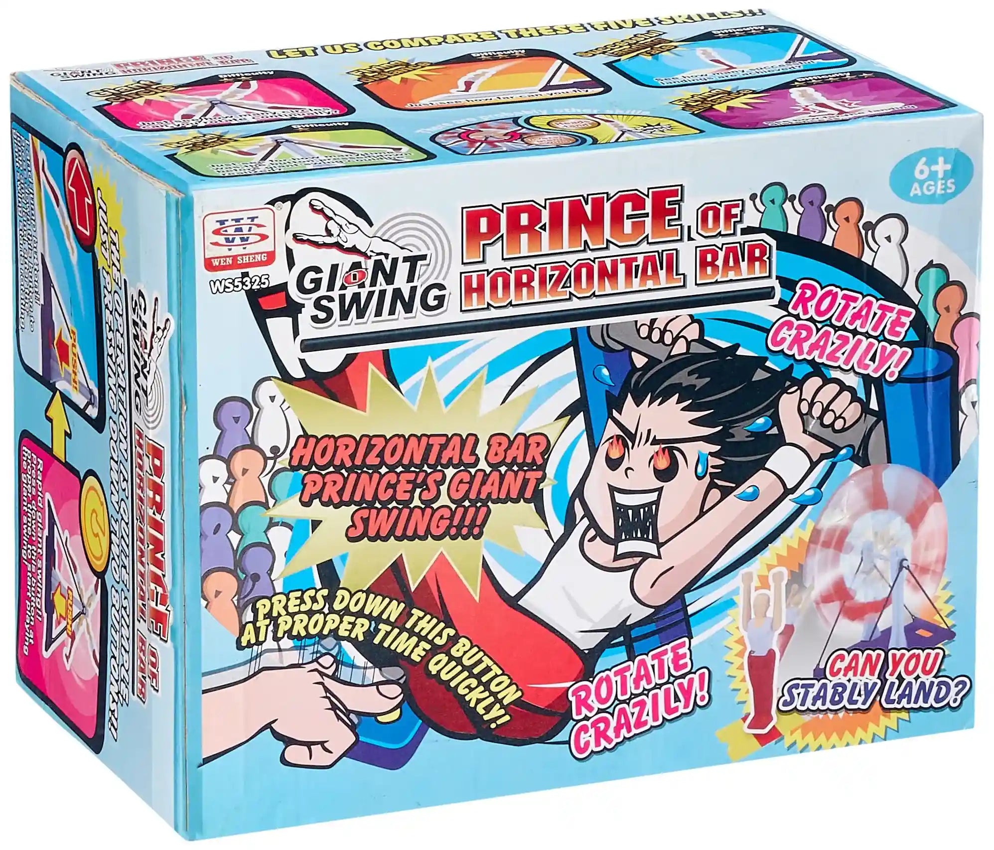 لعبة بار جمباز افقي للاطفال - متعدد الالوان