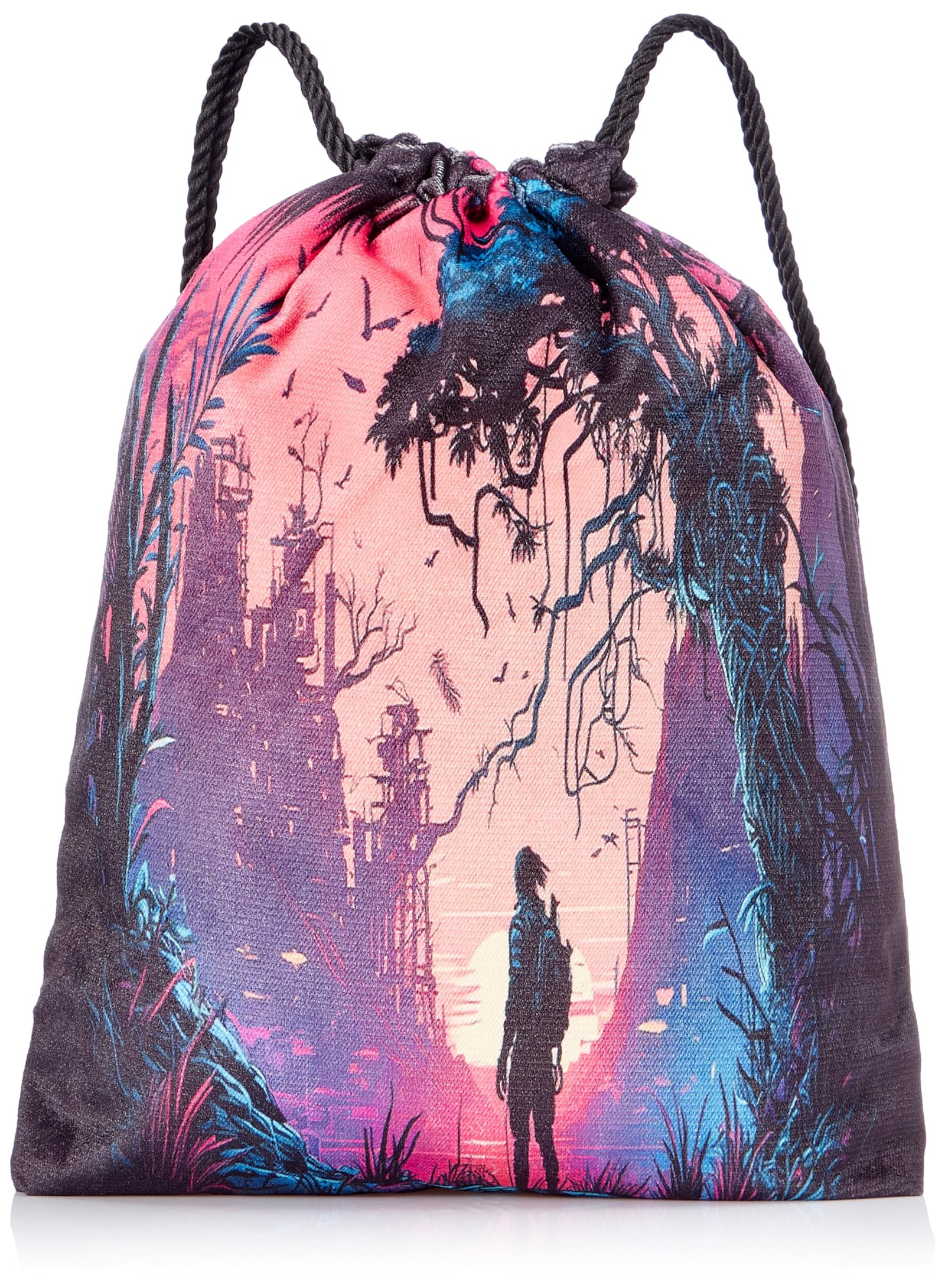 TAT DRAWSTRING BAG - 865, MultiColor, Large