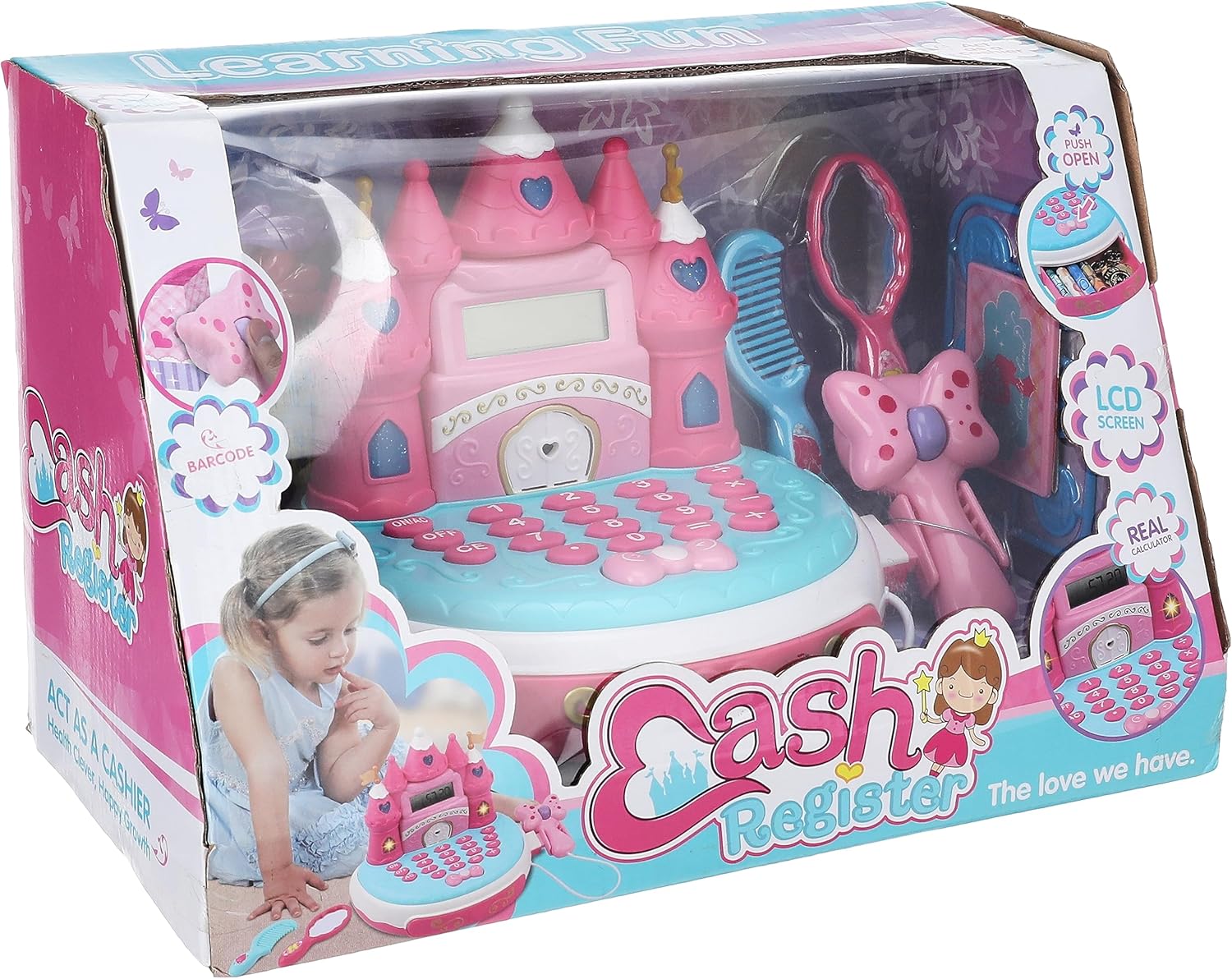 لعبة تسجيل نقدي 35572 من Five Star Toys مع صوت وأضواء - 12 قطعة 