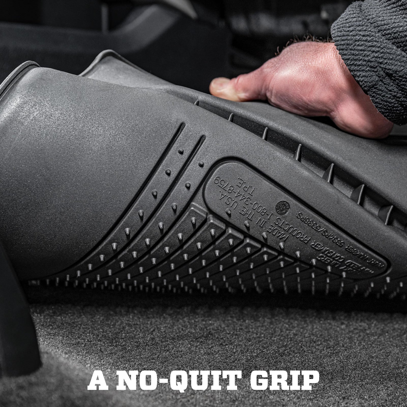 Husky Liners WeatherBeater Second Seat Floor Liner – Model 19331 (Damage Box)