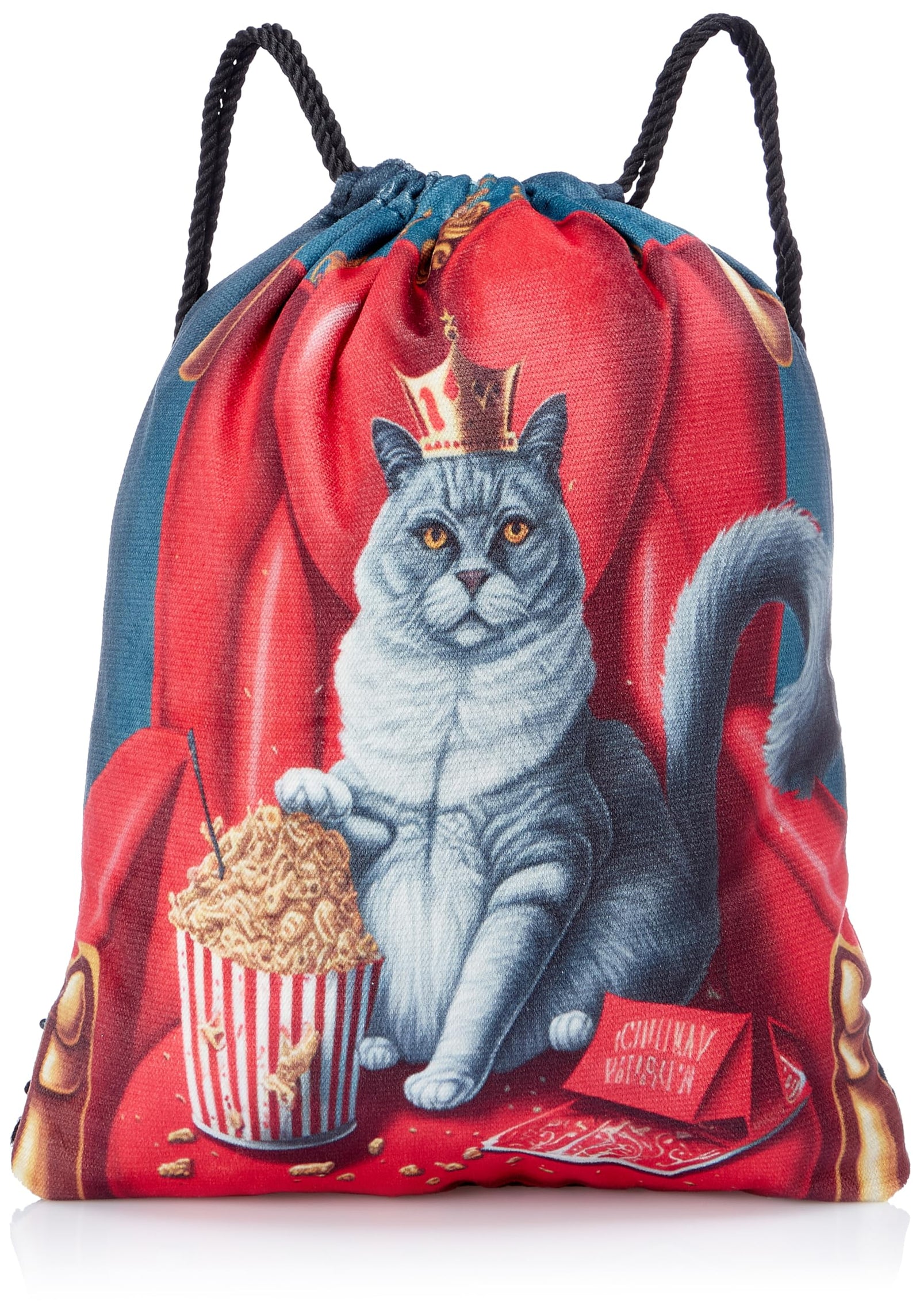 شنطة برباط من تات، متعددة الالوان، مقاس كبير، موديل 508