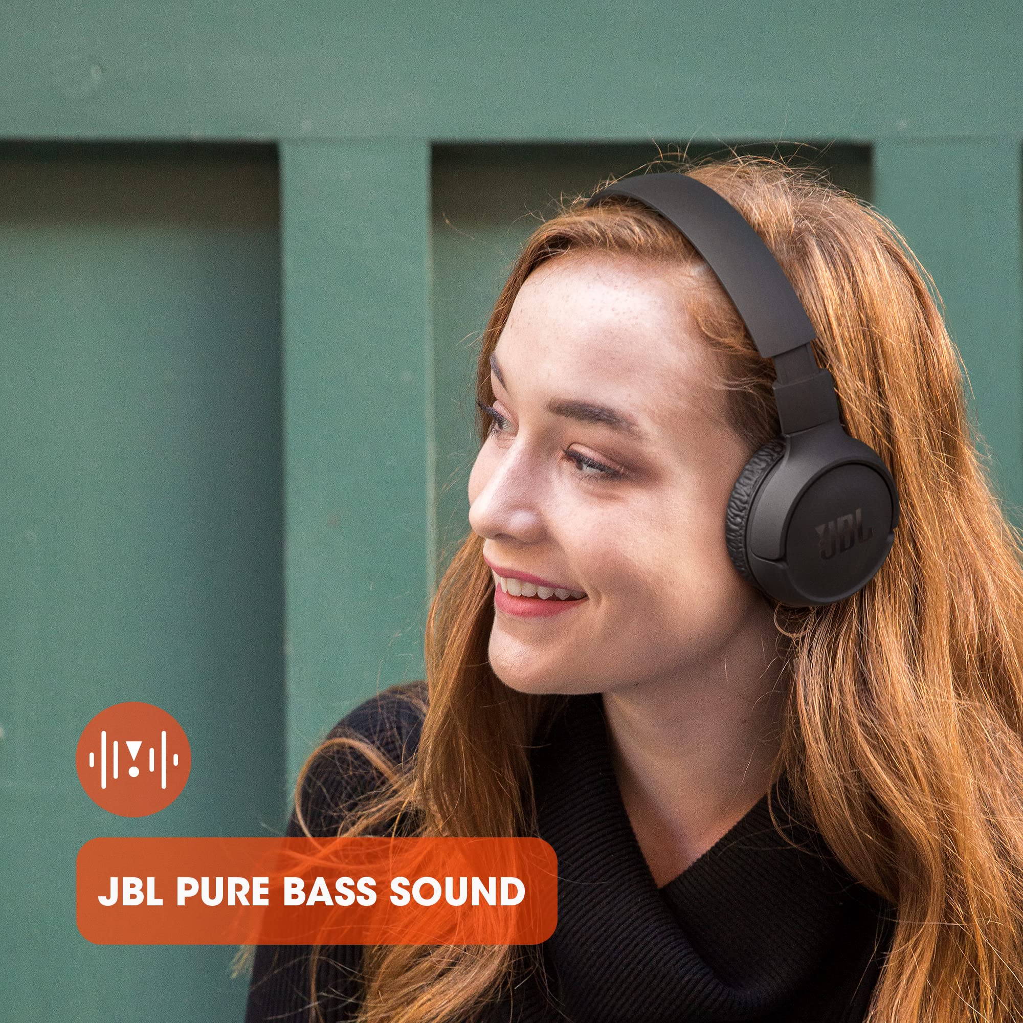 JBL تون 510 BT سماعة رأس لاسلكية وبلوتوث مع صوت باس نقي (علبة مفتوحة)