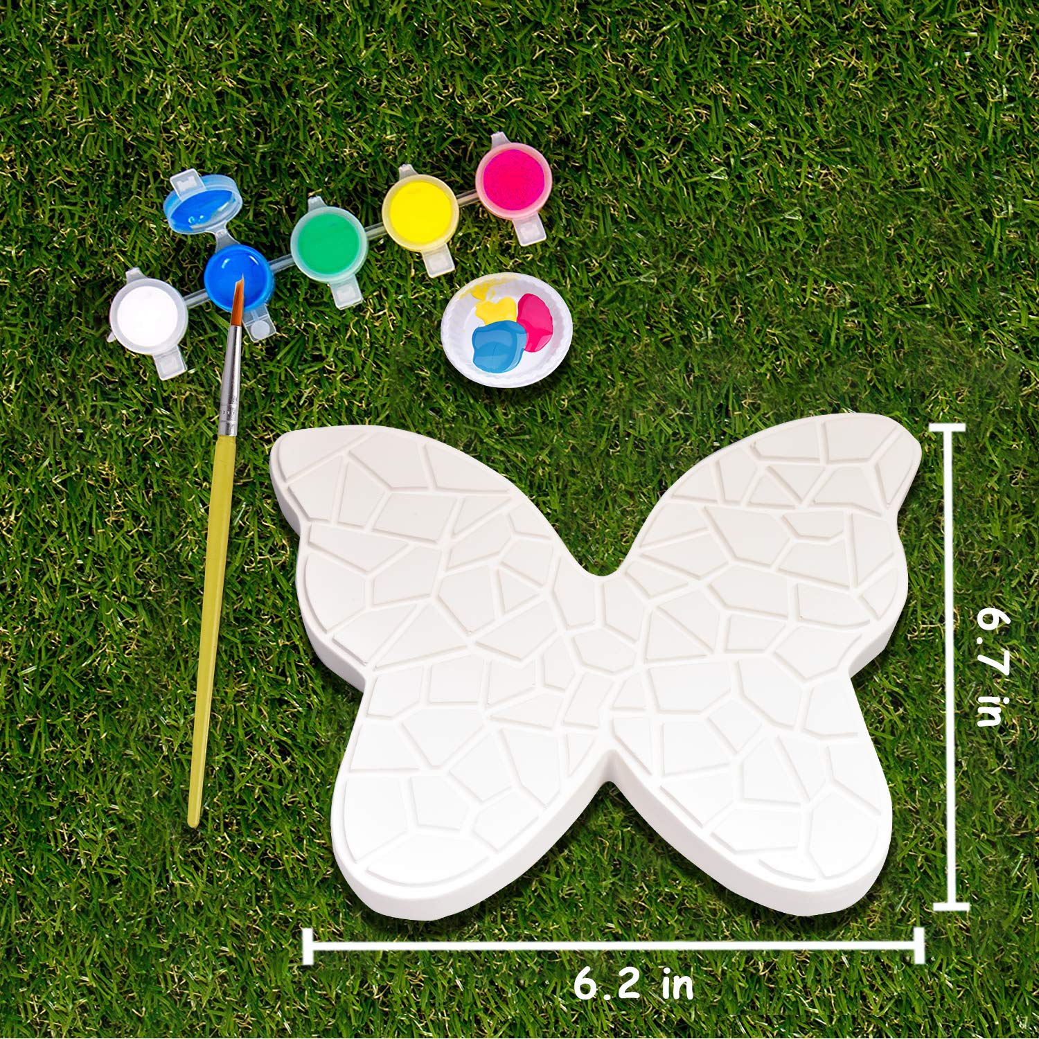 Sio Star Butterfly Plaster Painting Kit Creative Coloring Set for Kids – Safqqa Egypt