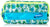 Floral Pattern Pencil Case with 2 Zippers