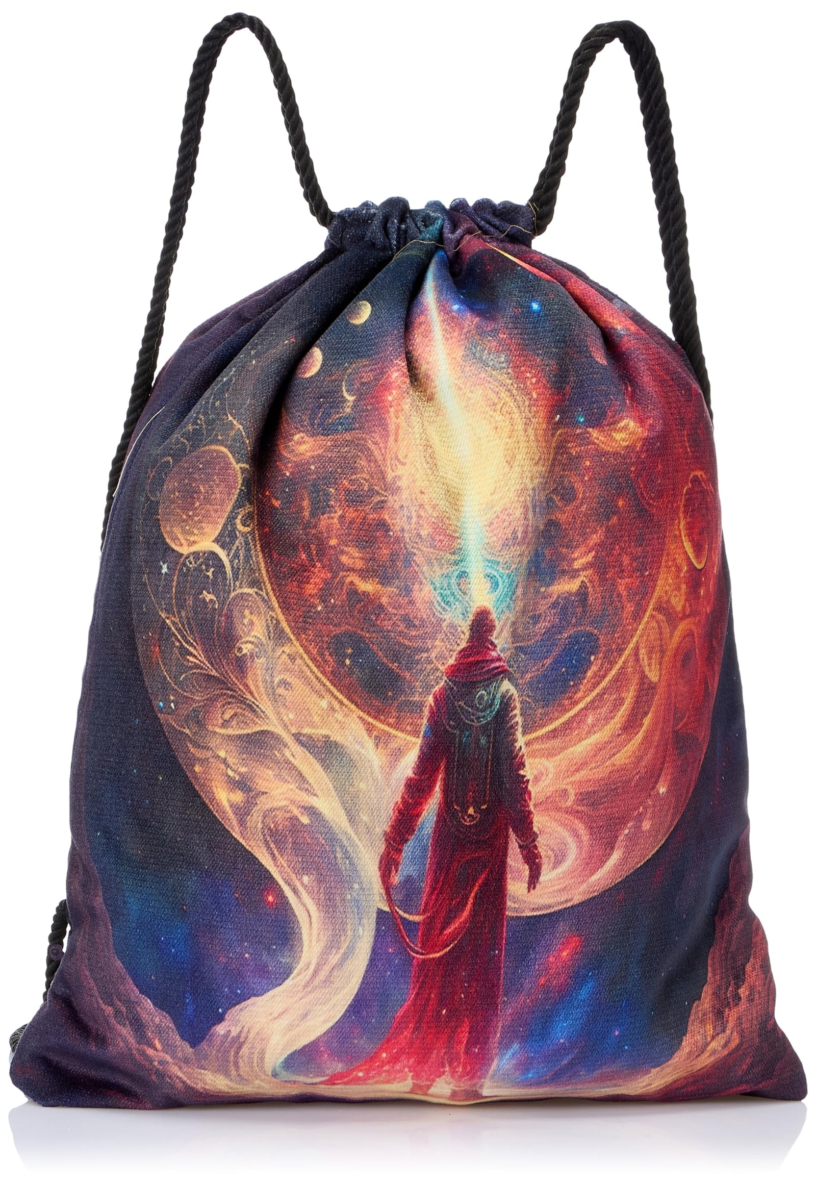 TAT DRAWSTRING BAG - 955, MultiColor, Large