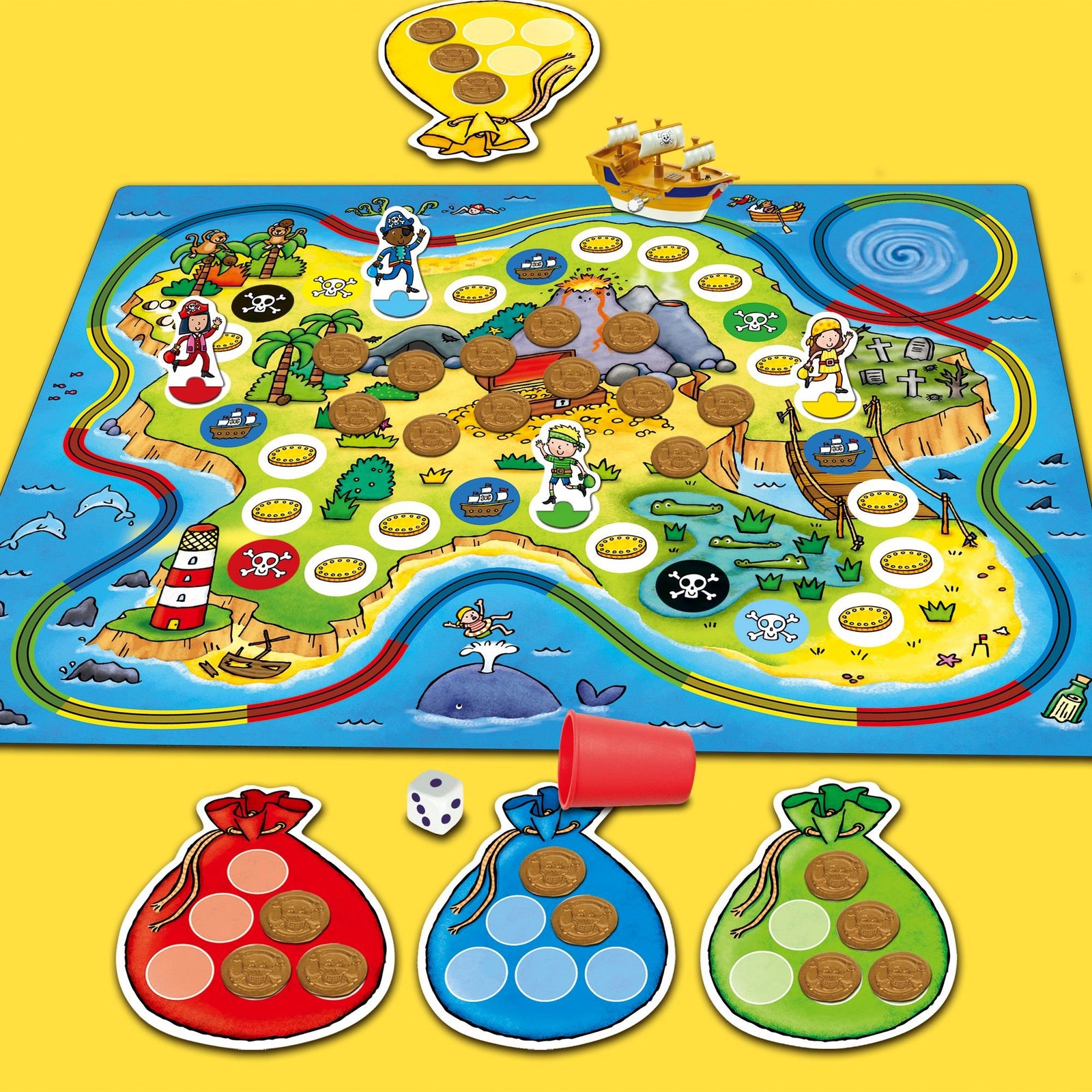 Galt Pirate Pursuit Board Game
