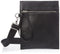 EDITORA 34  By Amr Diab Men Crossbody With Small Logo And Zipper Bag, Black, One Size