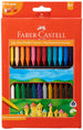 Faber-Castell Faber castell grip erasable triangular crayons - pack of 24 - Safqqa Egypt