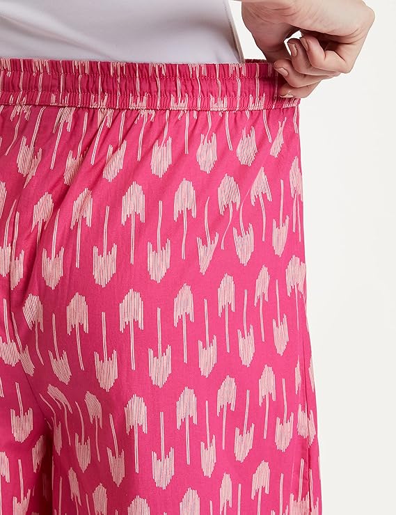 Myx Women's Cotton Palazzo Pants – Comfortable & Stylish | Made in India – Safqqa Egypt