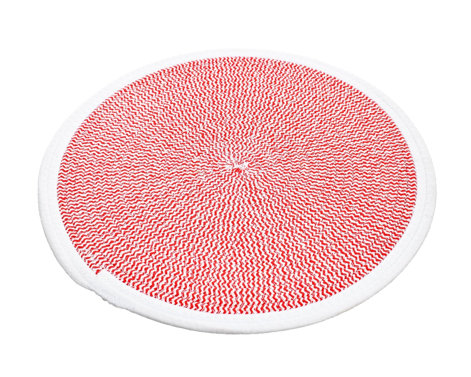 Generic Fabric Coaster Round Pot Placemats With Heat Resistant And Non Slip for Kitchen - Safqqa