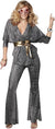California Costumes Women Disco Adult Costume Multi Color