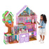 منزل دمى قصر ملاذ بيت الشجرة KidKraft 10108 مع تجميع EZ Kraft و26 ملحقًا مرفقًا، مجموعة لعب من 4 طوابق لدمى 30 سم/12 بوصة