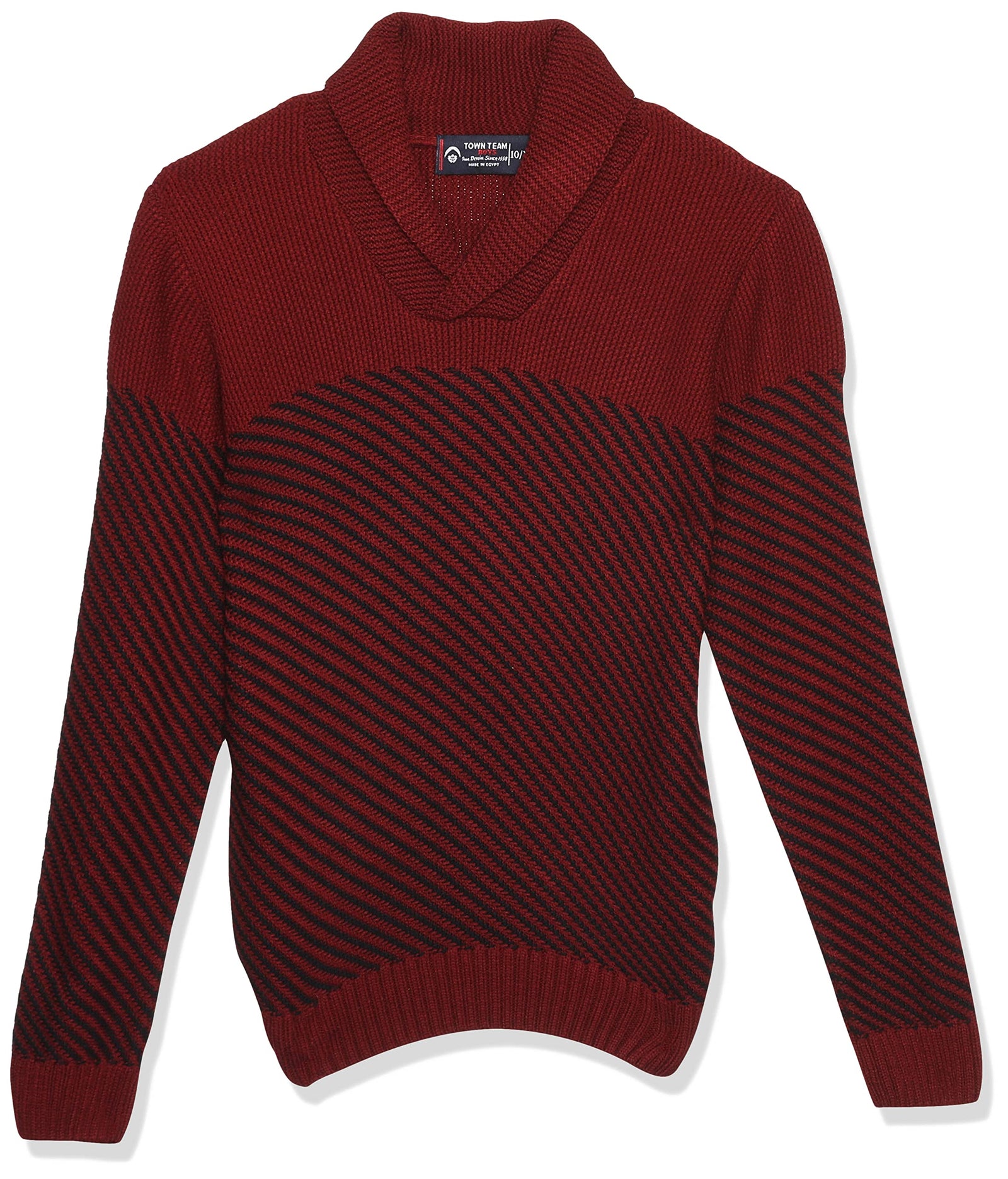 Town Team Long Sleeves Pullover For Boys,Features a modern Town Team logo for a stylish look.