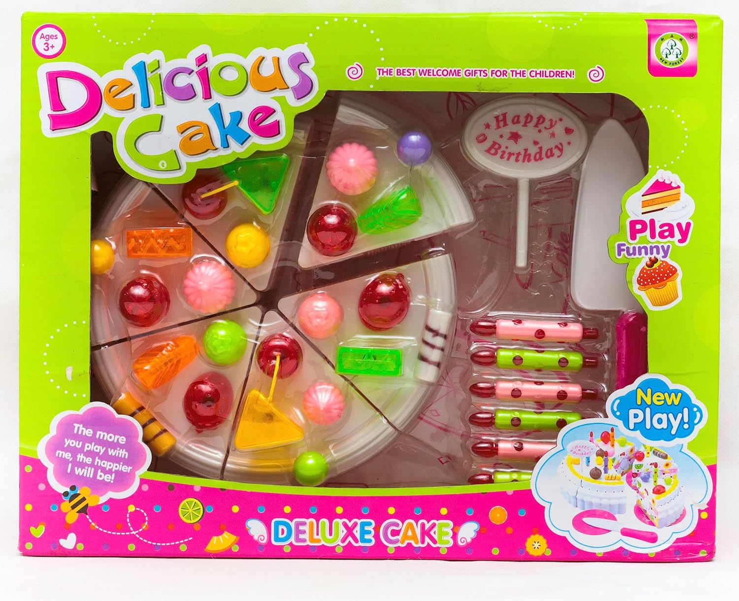 Carol Delicious Cake Deluxe 15pcs +3y